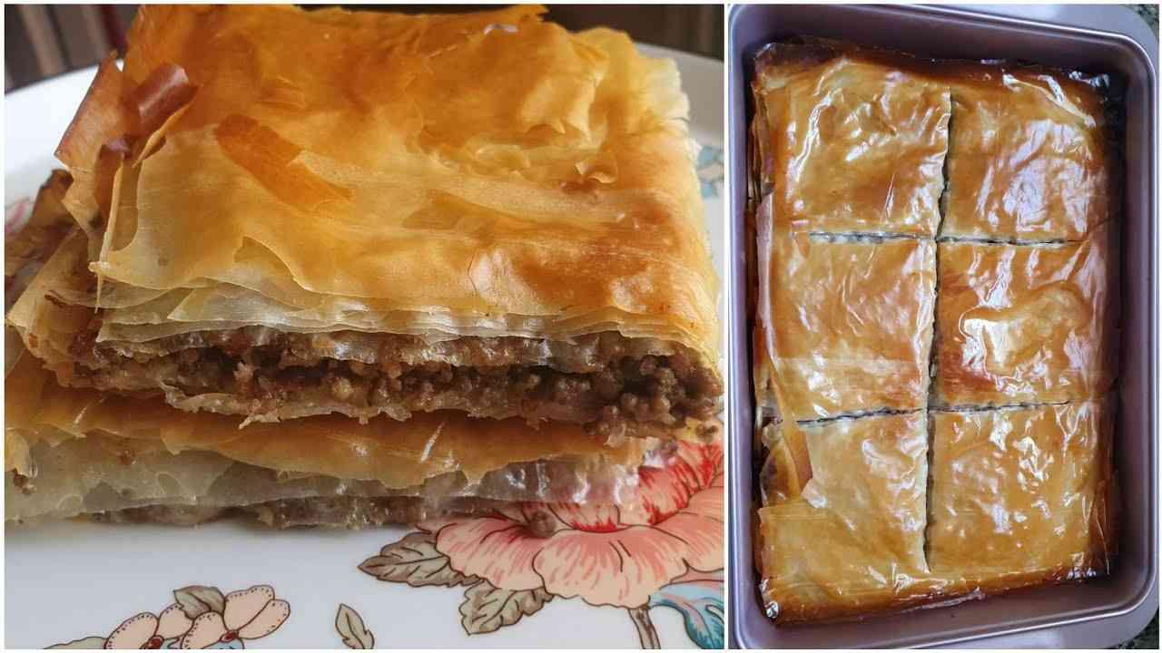 Egyptian Goulash (Phyllo Meat Pie) – Crispy Layered Savory Pie